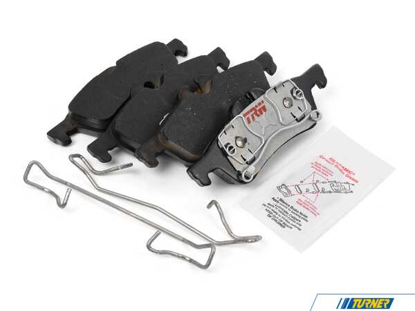 TRW TRW Ultra Ceramic Rear Brake Pad Set  34216770252