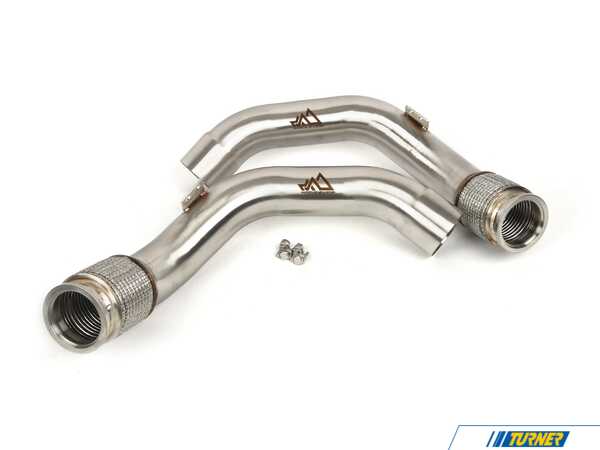 MAD MAD F9x Secondary Downpipes Resonator Delete MAD-035
