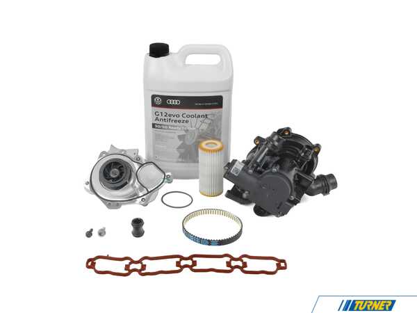 Genuine Volkswagen Audi Thermostat / Water Pump Replacement Kit 06L121111PKT1