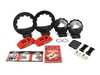 Wilwood Wilwood Dynapro 6 Front Hat Kit 12.88in Drilled Red - 1st & 2nd Gen Mini 140-13062-DR View 2