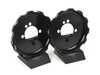 Wilwood Wilwood Dynapro 6 Front Hat Kit 12.88in Drilled Red - 1st & 2nd Gen Mini 140-13062-DR View 8