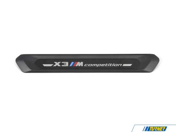 Genuine BMW FRONT ENTRANCE COVER 51478077612