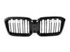 AUTOTECKNIC AUTOTECKNIC PAINTED DUAL-SLAT GLAZING BLACK FRONT GRILLE SET - G01 X3 | G02 X4 LCI ATK-BM-0621-DS-G View 2
