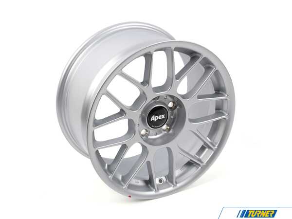 APEX Wheels Apex ARC-8 17x9" ET42 Wheels - 5x120mm / 72.56mm - Race Silver ARC8179ET42RS