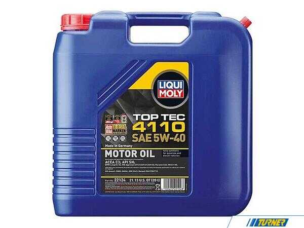 Liqui-Moly Liqui-Moly Top Tec 4110 Engine Oil (5w-40) - 20 Liters 22124