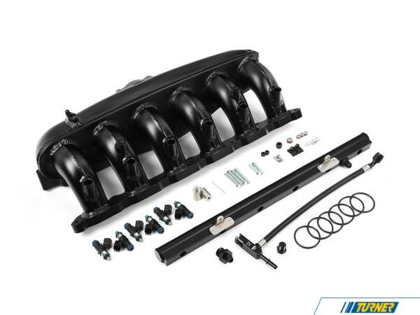 Burger Motorsports Phoenix Racing Port Injection Intake Manifold With 750cc Injectors And Fuel Line Kit - BMW N55 3.0L N55PIIMINJECT