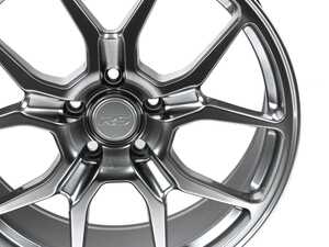 18" Alzor Silver Style 349 "Ready-To-Roll" Wheel & Tire Package for MK7 GTI - w/ Ironman Tires