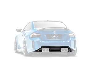 ADRO Pre-Preg Carbon Fiber Rear Diffuser - V2 - BMW G87 M2