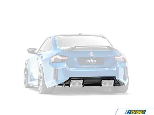 ADRO INC. ADRO Pre-Preg Carbon Fiber Rear Diffuser - V2 - BMW G87 M2 A14A90-1302