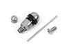 APEX Wheels Apex Low Profile Metal Valve Stem - HUF TPMS Compatible VALVE-HC-AN View 1