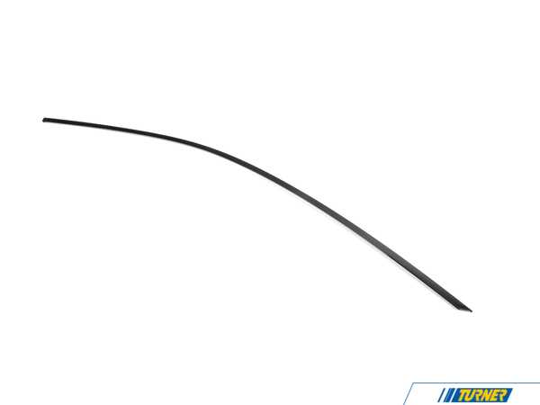 Genuine BMW TRIM, WINDOW FRAME, UPPER, D 51337465170