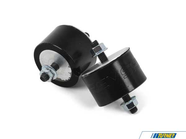 Revshift Revshift Polurethane Transmission Mount Set - 80A (Street - Black) - E30 E36 E46 E9X E8X PTM-BT-80A