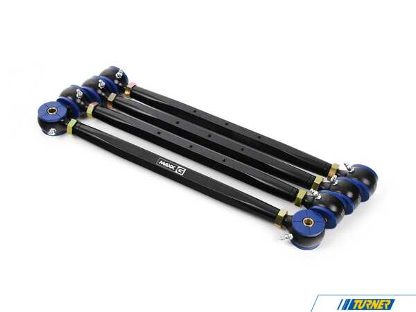 M7 Speed MAXX-G Adjustable Camber Links - Billet Housing And High Durometer Urethane Bushings  - 4 Link Kit 10-515104-1