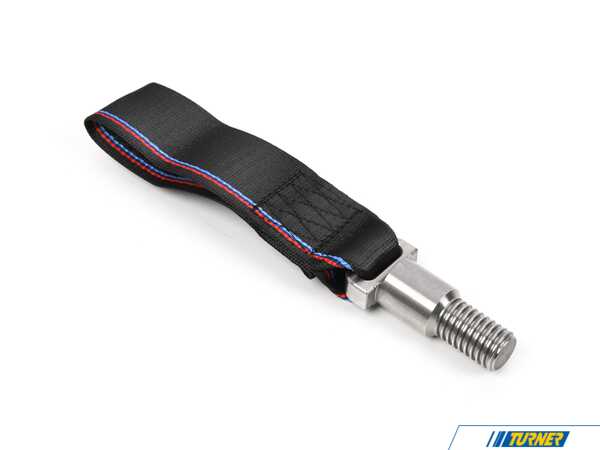 Fall Line Black Tri-Color Tow Strap - F8X M2 M3 M4 FLM-F8X-3TSTR