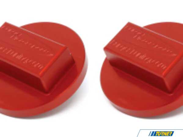 Burger Motorsports BMW Jack Pad Red - Pair BMWJACKPADRED2