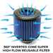 Burger Motorsports BMS Elite Dual Intakes - Dry Performance Filters - 2025+ G90 G99 BMW M5 G90ELINT-D View 3