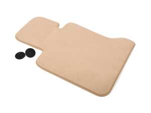 Genuine BMW Floor Mat Velours Driver Side Beige - 51477128089 - E65