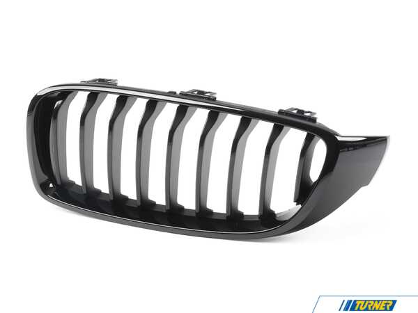 Genuine BMW Front Left Grille - Sport Black Finish 51135A3D027