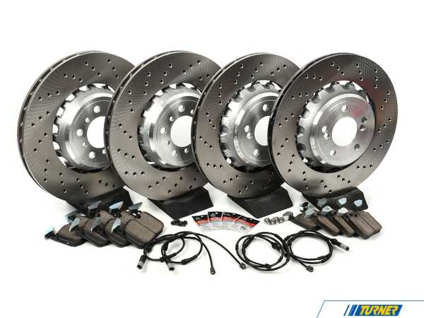Packaged by Turner Front & Rear Brake Service Kit - BMW F80 M3, F82/83 M4, F87 M2 TF8XM3BSKT