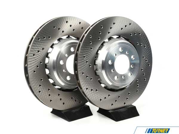 SHW Performance SHW Front Brake Rotors - Pair (380X30mm) - BMW F80 M3, F82/83 M4, F87 M2 34112284809kKT