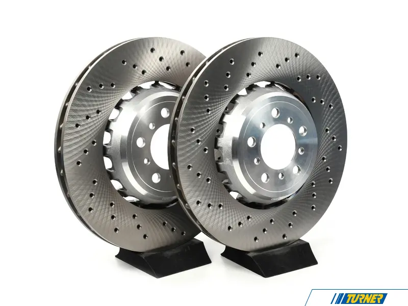 34112284809kKT - SHW Front Brake Rotors - Pair (380X30mm) - BMW