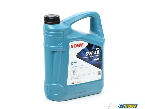 ROWE Hightec SYNTH RS SAE 5W-40 - 5 Liters 20001-0050-99