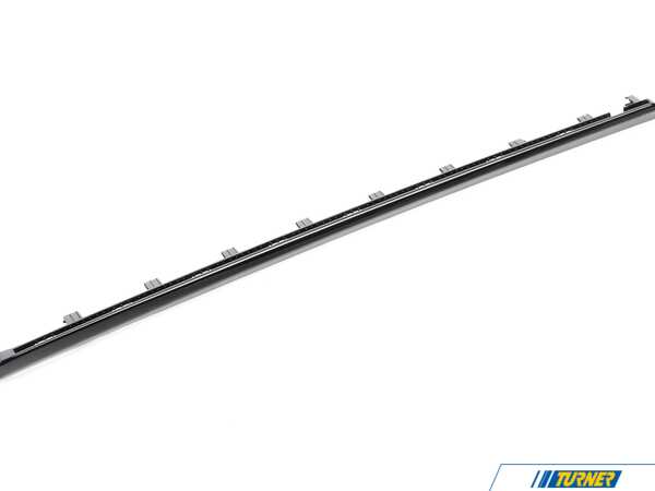 Genuine BMW Genuine BMW Accent Molding, Front Right - 51417393486 51417393486