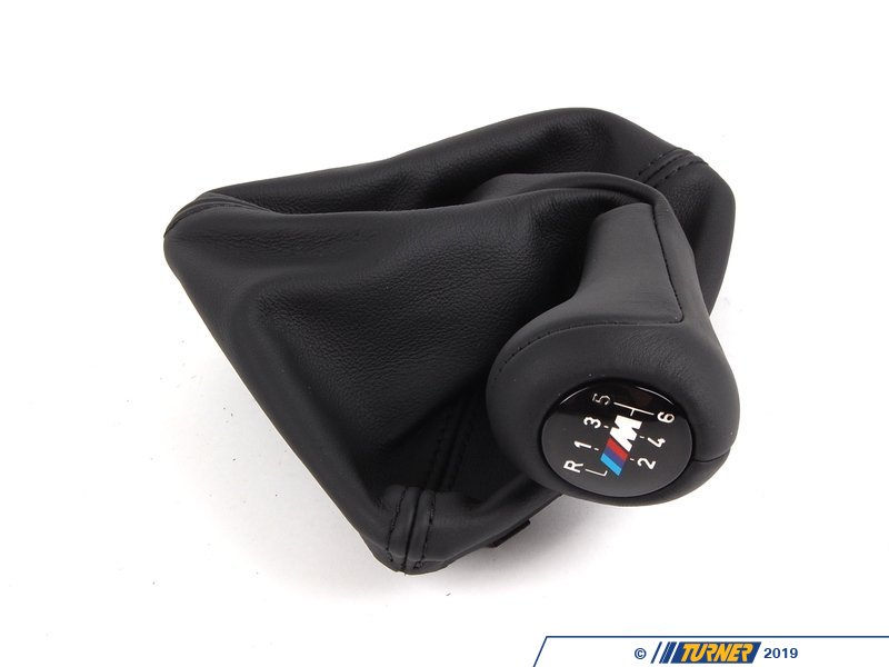 陽 25112283040 - Genuine BMW Leather Shift Knob With Boot