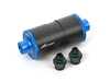 Precision Raceworks Inline Fuel Filter AN8 Single In/Out - 6 Micron Filter 501-0115 View 2