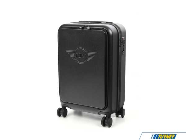 Genuine MINI MINI Cabin Trolley Wings Logo Debossed - Black 80225B320E0