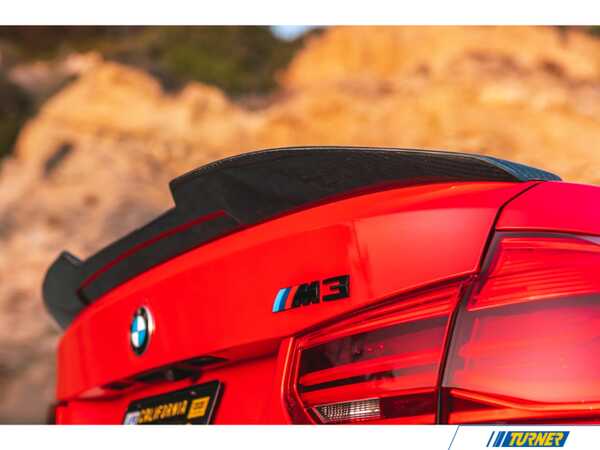 StreetFighter LA BMW F30/F80 Carbon Fiber Rear Spoiler SFLAF30CFRS