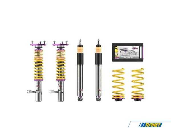 KW Suspension KW Clubsport Coilovers 2-way Adjustable - F22 228/230i M235/240i - 3 Bolt Mount 352208AK