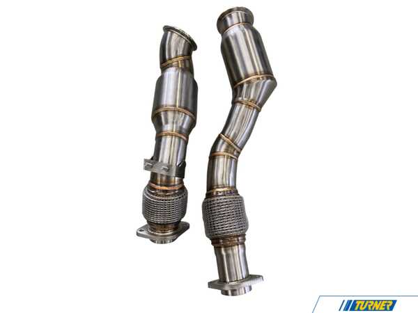 Active Autowerke Active Autowerke BMW S58 F97/F98 X3M/X4M Downpipes W Aflow CATs 11-070A