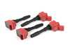 Racingline RacingLine Higher Output Ignition Coils - Red - Set of Four VWR900001-4KT View 1