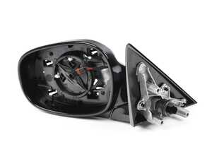 Genuine BMW Outside Mirror W/out Glass H - 51167282599 - Gloss Black