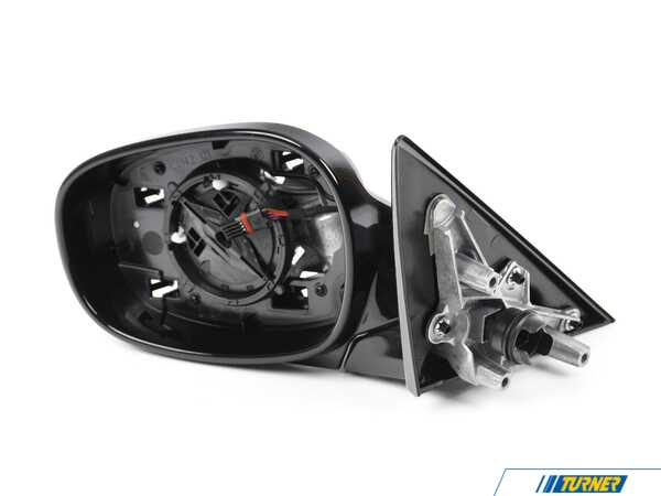 Genuine BMW Genuine BMW Outside Mirror W/out Glass H - 51167282599 - Gloss Black 51167282599