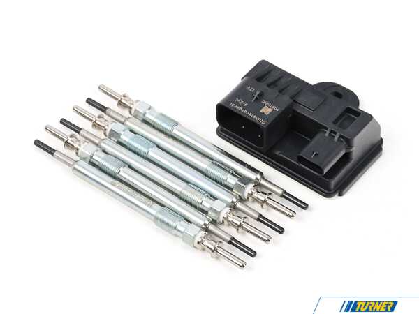 Genuine BMW Genuine BMW Glow Plug Service Kit - BMW BMW F10 F15 N57 3.0L 12230035934gKT