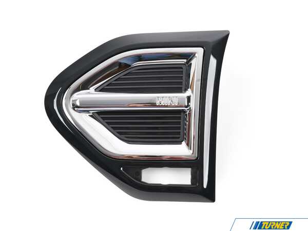 Genuine MINI TRIM, SIDE TURN SIGN 51137414093