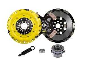 Heavy Duty 4-Pad Rigid Racing Clutch Kit With XACT Streetlite Flywheel