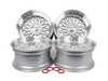 Alzor Alzor Style 010 Square Wheel Set - Silver - 18x9" ET30 010-24MK5 View 6