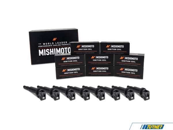 Mishimoto Mishimoto Ignition Coil, 8-Pack - BMW N63 & S63 Engines MMIG-BMW-1108