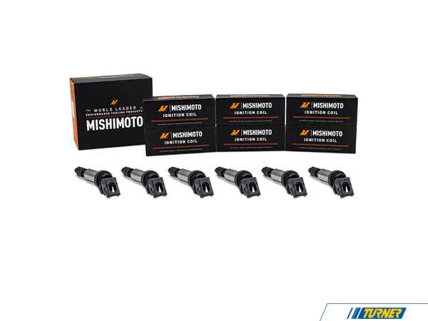 Mishimoto Mishimoto Ignition Coil, Delphi Style, 6-Pack - BMW E82, E9X, F3X N54/N55 MMIG-BMW-0706