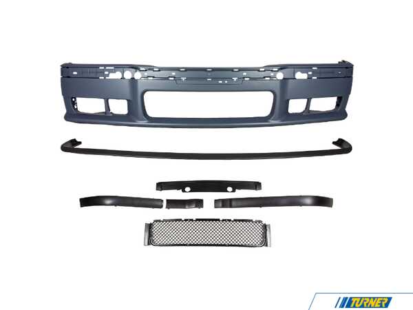 Suvneer Suvneer M3 Style Front Bumper - BMW E36 3' E36M3FT