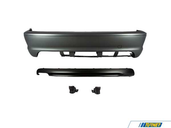 Suvneer Suvneer MTech Rear Bumper - OE Replacement - BMW E46 2D Coupe E462DMTRR