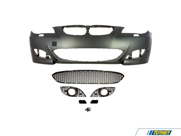 Suvneer Suvneer M5 Style Front Bumper W/ E60 '08 PDC - BMW LCI E60/61 5' (Non-M5 Chassis) E60M5FT-LCI-PDC
