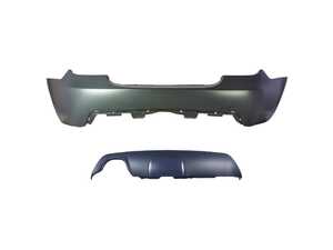Suvneer MTech Style Rear Bumper - BMW E60 5' Sedan