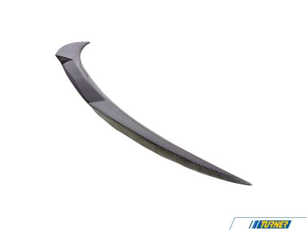 Suvneer Suvneer M4 Style Carbon Fiber Trunk Spoiler - BMW E82 1 E82CFM4SPOILER
