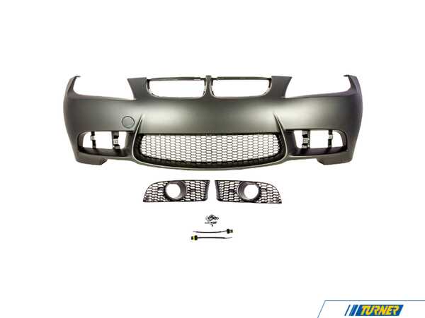 Suvneer Suvneer Pre-LCI M3 Style Front Bumper - Fogs Included - BMW E90/E91 3' E90M3FT