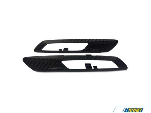 Suvneer Suvneer Carbon Fiber Trim Cover - Matte - BMW F10 5' F10CFTRIM
