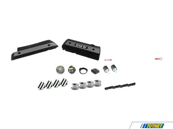 Genuine BMW Engine Cover Kit 11127526445KT